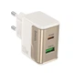 Сетевое зарядное устройство Hoco CS71A USB/ Type-C PD QC white - изображение 1