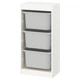 Комод у дитину, комод у дитячу, стелаж для іграшок, IKEA TROFAST 095.332.87 - зображення 1