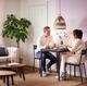 Стіл, кухонний стіл, чорний, 67x67см, IKEA SANDSBERG 594.204.00 - изображение 4