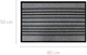 Wycieraczka pod drzwi Douceur d'interieur Piano 50 x 80 cm (3574387415230) - obraz 2