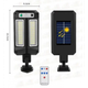 Уличный фонарь CB-Q6-2LED на солнечной батарее с датчиком движения и пультом - изображение 2