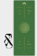 Премиальный коврик для йоги каучуковый Lita Asana Gras PU/coconut/rubber Yoga mat зеленый 183х68х0,5 см - изображение 1