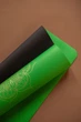 Премиальный коврик для йоги каучуковый Lita Asana Gras PU/coconut/rubber Yoga mat зеленый 183х68х0,5 см - изображение 4