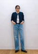 Кардиган женский Uniqlo 372937696 XL Синий (1159843013) - изображение 4