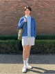 Ветровка женская Uniqlo 625674518 M Синяя (1159843460) - изображение 8