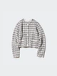 Кардиган женский Uniqlo 107786165 M Черный с молочным (1159842971) - изображение 13