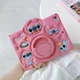 Чехол детский Silikon Power с подставкой и ремешком Apple iPad 10, 2022 (10.9 дюймов) Stitch Pink - изображение 3