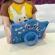 Чехол детский Silikon Power с подставкой и ремешком Apple iPad 11" 2025 (A16) Stitch - изображение 6