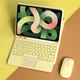 Чехол-клавиатура FegishCase Keyboard для Apple iPad 11 (А16) 2025 + мышка Yellow - изображение 12