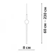 Подвесной светильник Friendlylight Wand BK PD B FL3170 - зображення 3