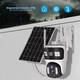 Уличная 4G камера с солнечной панелью Bodasan V380 BP5 Plus DL 6 Мп, 10X Zoom, PTZ 355° IP 4G (V380) - изображение 3