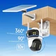 Уличная 4G камера с солнечной панелью Bodasan V380 BP5 Plus DL 6 Мп, 10X Zoom, PTZ 355° IP 4G (V380) - изображение 4