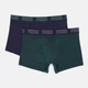 Набор трусов боксеров мужских хлопковых Puma Men Everyday Trunk 2P 93832121 L 2 шт Green/Blue (8720245967761) - изображение 1