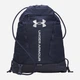 Рюкзак спортивный тканевый 22 л вмещает формат А4 Under Armour Ua Hustle Sackpack 22L 6000519-410 Синий (198632084199) - изображение 1