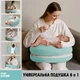 Премиум-Подушка 6 в 1 для кормления младенцев (мятная) - изображение 2