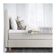 Двоспальне ліжко IKEA (ІКЕА) LAUVIK 140х200см Hafslo твердий бежевий (891.567.19) - зображення 2