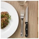 Комплект ножов IKEA SNITTA 4 шт черный 002.872.95 - изображение 2