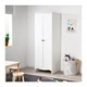 Шкаф / гардероб IKEA SOLGUL белый 803.644.16 - изображение 3