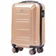 Большой пластиковый чемодан на 4 колесах Wings PC175 L шампань champagne - изображение 2