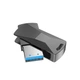 Флеш накопитель USB Hoco UD5, 64GB, USB3.0, серебристый - изображение 2