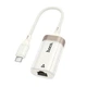 Адаптер перехідник Hoco UA41B, Type-C to RJ-45, 100 mbps, apricot - зображення 1