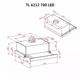Вытяжка Perfelli TL 6212 BL 700 LED - изображение 12