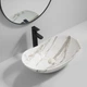 Раковина накладная MIXXUS PREMIUM WAVE-0105 MARBLE 620х360х160mm (MP6559) - изображение 2