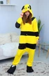 Женская кигуруми пижама взрослая и подростковая Kigurumi Оса Пчела Желтый L 165-175 см (1046) - изображение 1