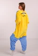 Женская кигуруми пижама взрослая и подростковая Kigurumi Миньон Желтый XL 175-185 см. (1047) - изображение 2