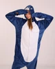 Женская кигуруми пижама взрослая и подростковая Kigurumi Акула Взрослая Синий M 155-165 см. (1064) - изображение 5