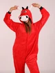 Жіноча кігурумі піжама доросла та підліткова Kigurumi Червоний Бик Red Bull S 145-155 см. (1071) - зображення 2