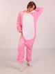 Женская кигуруми пижама взрослая и подростковая Kigurumi Кролик Зайчик Розовый М 155-165 см (1053) - изображение 3