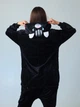 Женская кигуруми пижама взрослая и подростковая Пижама Kigurumi Котик на змейке Черный XL 175-185 см. (1074) - изображение 7