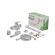 Смеситель для ванны Plamix Lucas-006 EURO SET Chrome (с шлангом, лейкой и кронштейном) (PM0710) - изображение 3