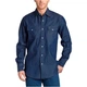 Джинсовая рубашка Wrangler – Rigid Indigo Denim L (MS70119) - изображение 1