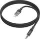 Аудіокабель Hoco UPA27 Spirit transparent digital audio conversion cable iP Black (6942007612524) - зображення 4