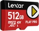 Карта пам'яті Lexar Play Pro microSDXC 512GB UHS-I Express (LMSXPS0512G-BNNNG) - зображення 3