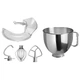 Кухонный комбайн KitchenAid Artisan 4,3 л 5KSM95PSEMC с откидным блоком цвет хром - изображение 6