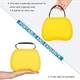 Ударопрочный защитный кейс Yellow для геймпадов PlayStation DualSense (PS5) / DualShock (PS4) / Xbox Series | One / Pro Controller Nintendo - изображение 3