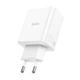 Мережевий зарядний пристрій Hoco C126A Pure power PD40W+QC3.0 (2Type-C+USB-A) - изображение 4