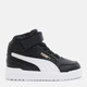 Детские демисезонные ботинки для девочки Puma Shuffle Downtown Mid AC+ PS 40374403 30 (11.5) Black/White/Gold (4069156750043) - изображение 1