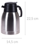 Термос до кави Eh Excellent Houseware 1.5 л (8719987840227) - зображення 2