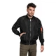 Куртка тактическая Mil-Tec бомбер MA-1 Flyers Jacket M Black (Takctik-1830M-T) - изображение 7