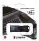 Флеш накопитель USB 128Gb Kingston DataTraveler Exodia Onyx, Black, USB 3.2 Gen 1 (DTXON/128GB) - изображение 3
