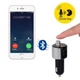 FM трансмітер CAR G9 автомобільний з Bluetooth і підтримкою MP3/WMA + USB,, micro USB Сірий (10428) - изображение 2