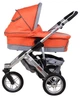 Коляска 2 в 1 люлька и прогулка (трёхколесная) Quatro Quatro 3 orange (оранжевый) 621197 - изображение 2