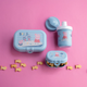 Набір Koziol Peppa Pig Waves To Go Ланч-бокс 2 шт + Пляшка для води 200 мл (4002942706237) - зображення 2