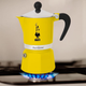 Гейзерна кавоварка Bialetti Rainbow Yellow 250 мл (502020171) (955555911062592) - Уцінка - зображення 2
