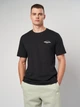 Футболка хлопковая длинная мужская Jack & Jones 12284421 2XL Black (5715724552050) - изображение 1
