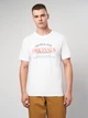 Футболка хлопковая длинная мужская Jack & Jones 12284411 2XL Bright White (5715725288378) - изображение 1